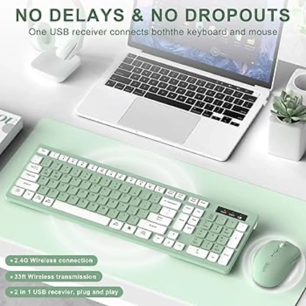 Wireless Keyboard & Mouse Set